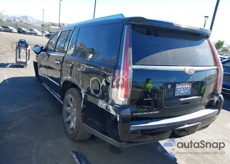 2016 Cadillac Escalade Esv Premium Collection из США, поврежденный, VIN 1GYS3JKJ1GR299946